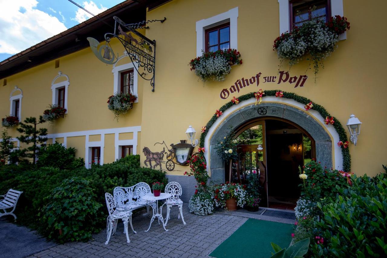 Ferienhotel Gasthof Zur Post Untertauern Buitenkant foto
