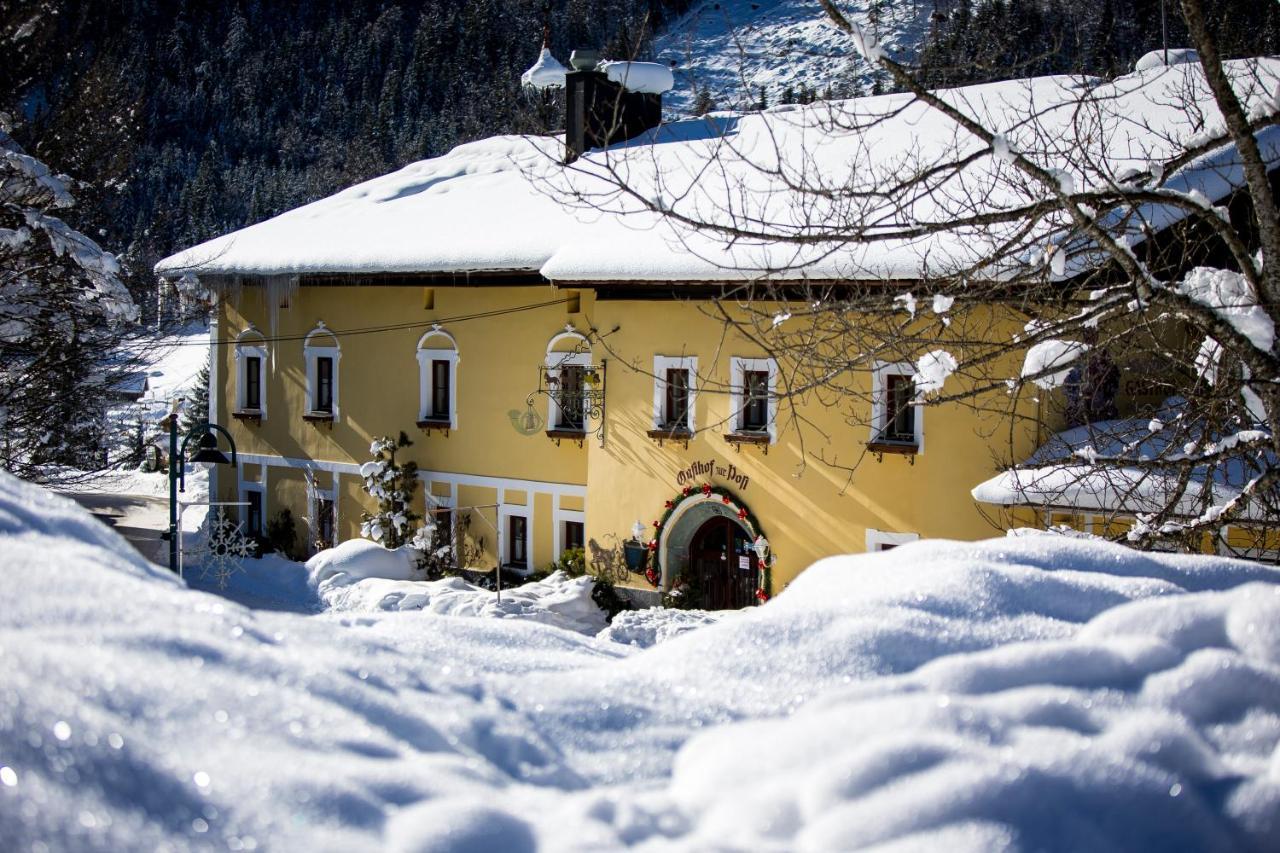 Ferienhotel Gasthof Zur Post Untertauern Buitenkant foto