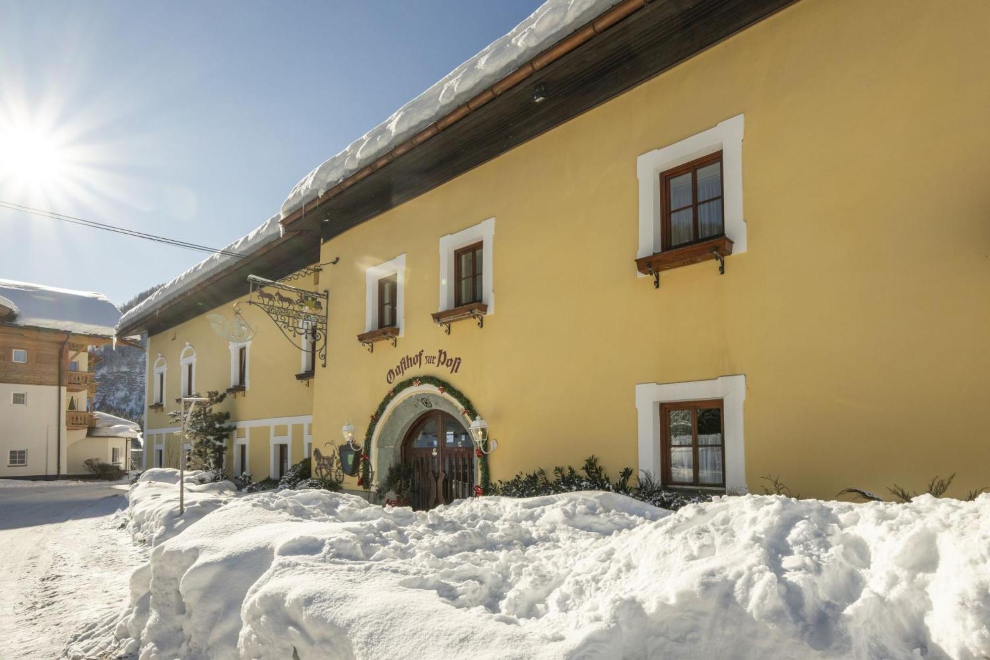 Ferienhotel Gasthof Zur Post Untertauern Buitenkant foto